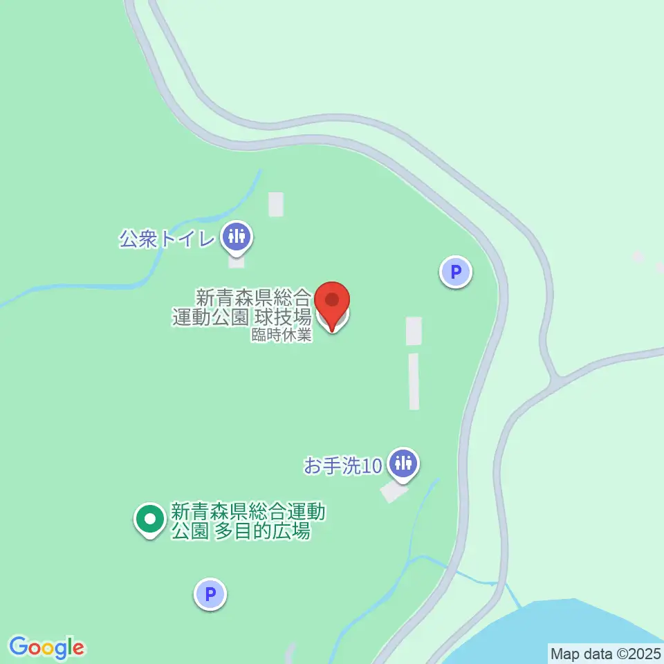 新青森県総合運動公園球技場周辺のカフェ一覧地図