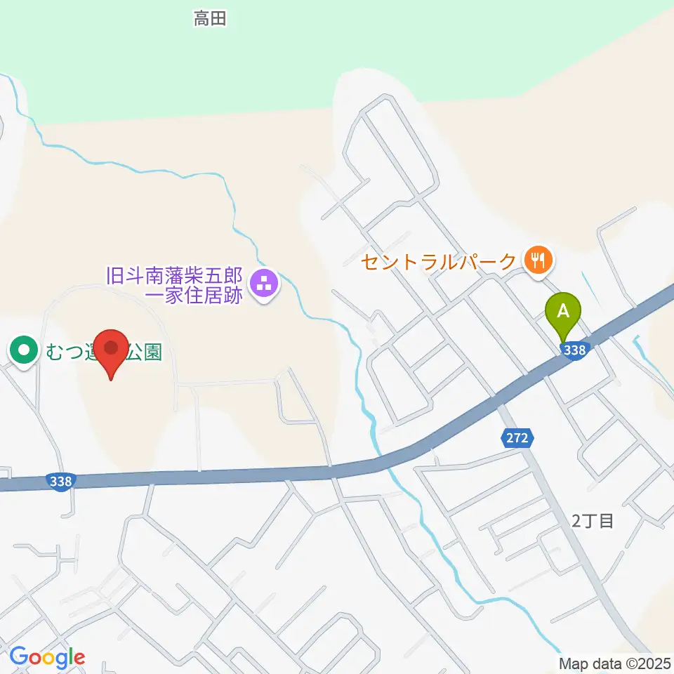 むつ運動公園陸上競技場周辺のカフェ一覧地図