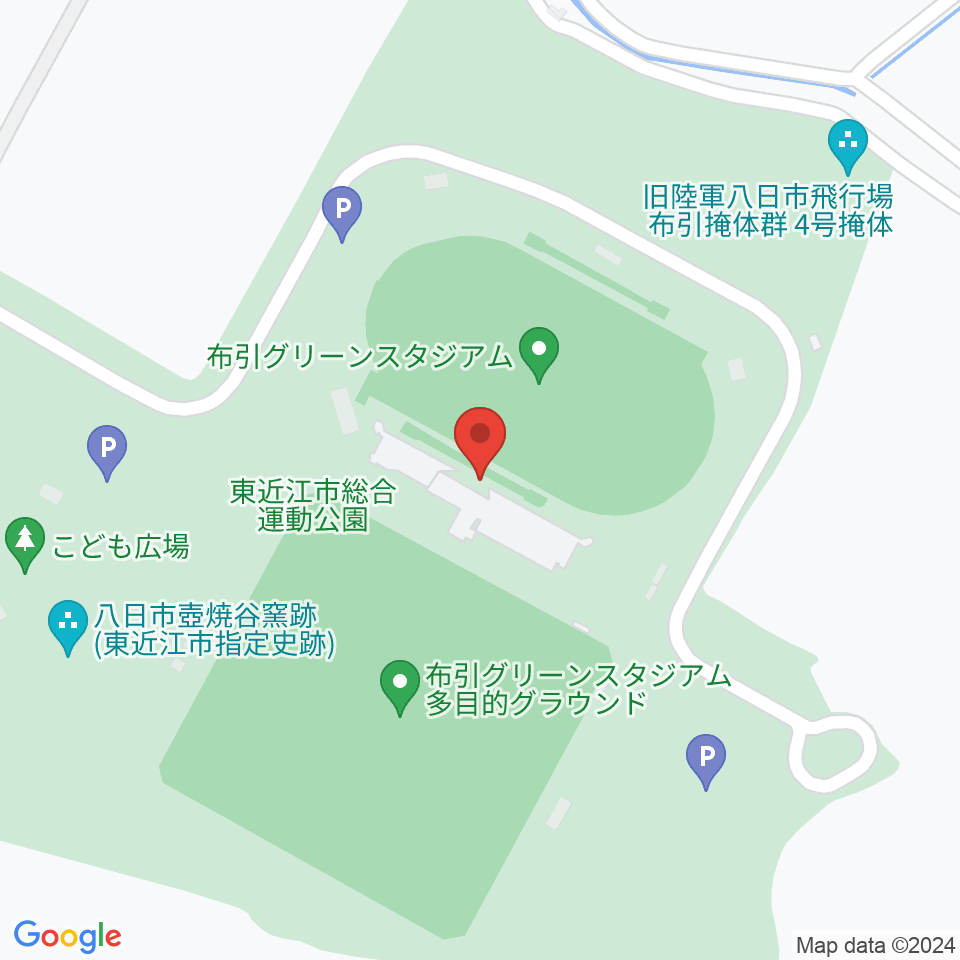 布引グリーンスタジアム周辺のカフェ一覧地図