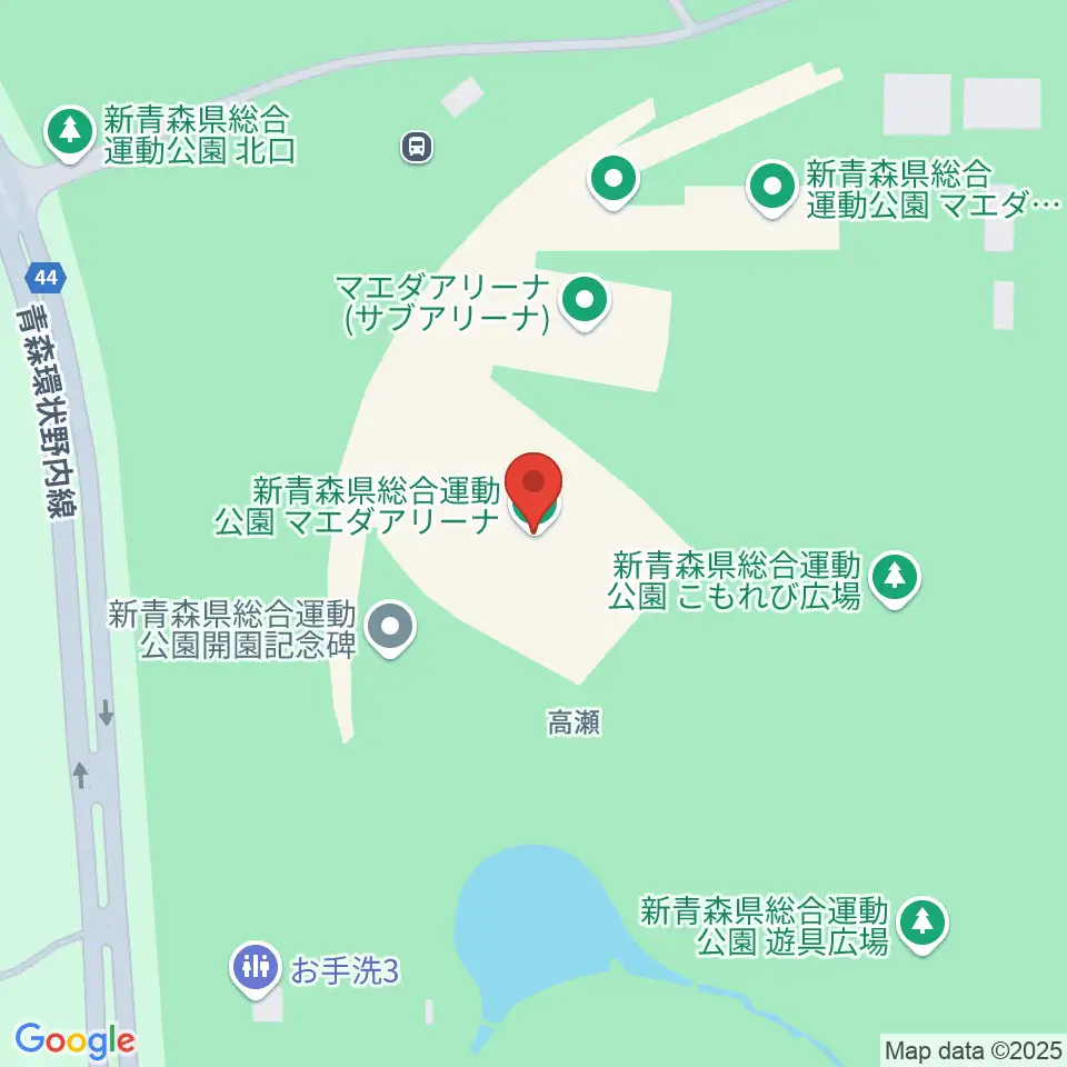 マエダアリーナ周辺のカフェ一覧地図