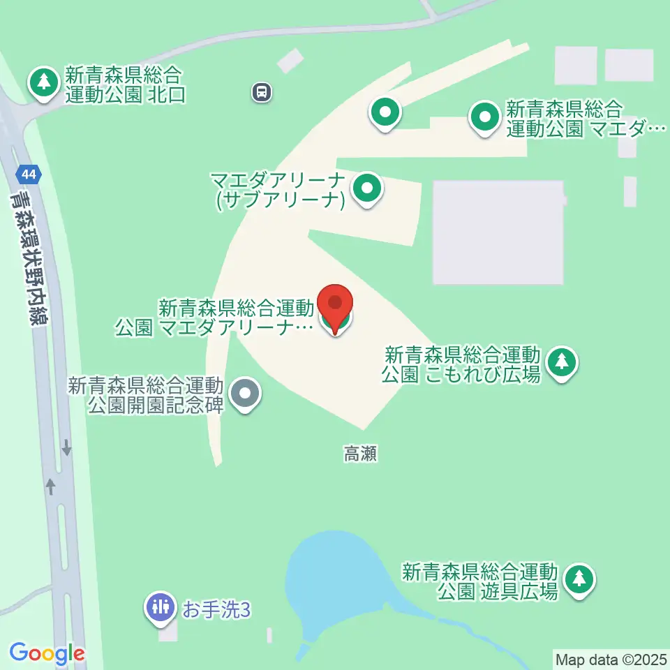 マエダアリーナ周辺のカフェ一覧地図