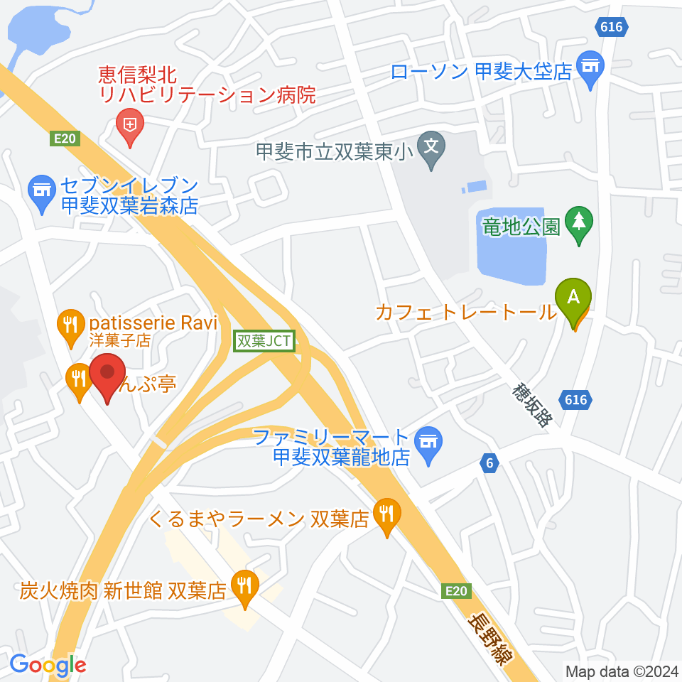 iB MUSIC STUDIO周辺のカフェ一覧地図