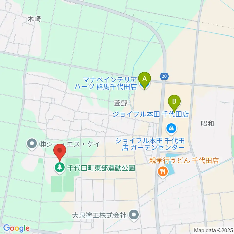 KAKINUMAアリーナ周辺のカフェ一覧地図