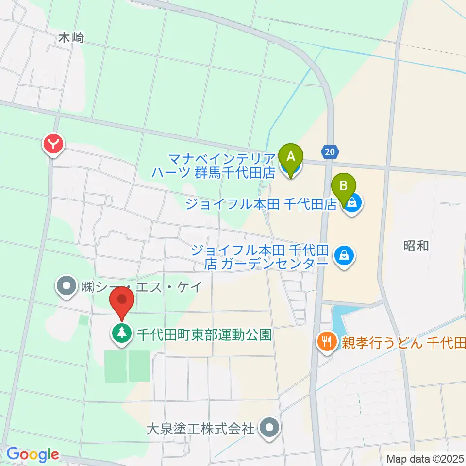 KAKINUMAアリーナ周辺のカフェ一覧地図