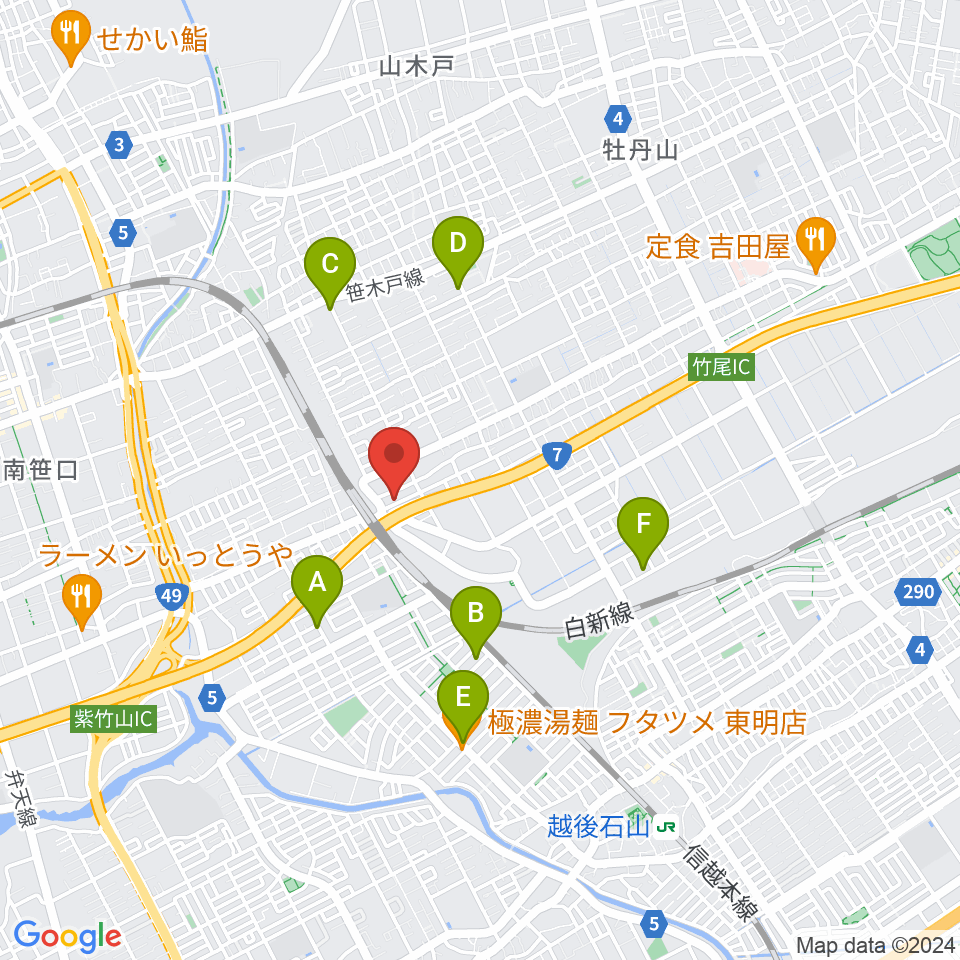 STB Studio周辺のカフェ一覧地図