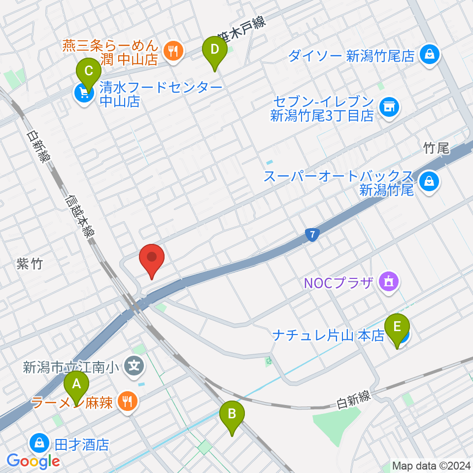 STB Studio周辺のカフェ一覧地図