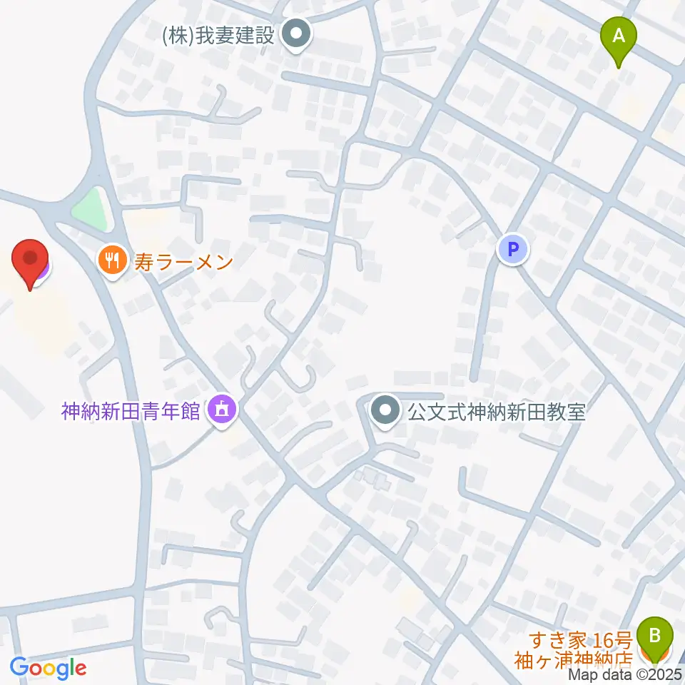 袖ヶ浦市民会館周辺のカフェ一覧地図