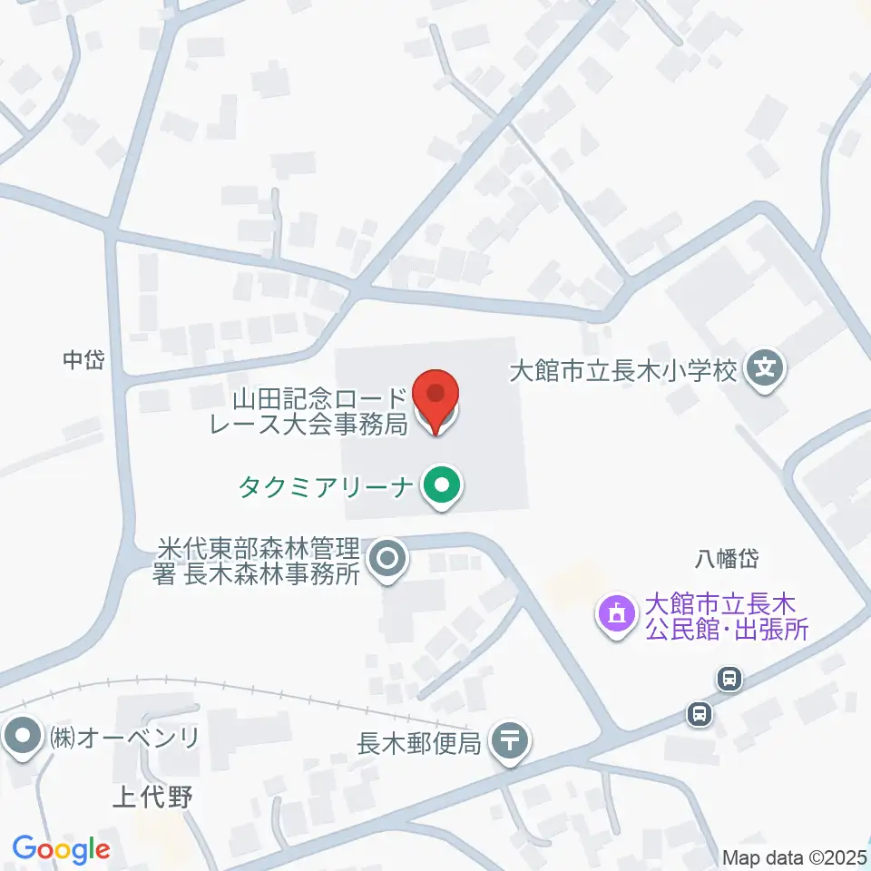 タクミアリーナ周辺のカフェ一覧地図