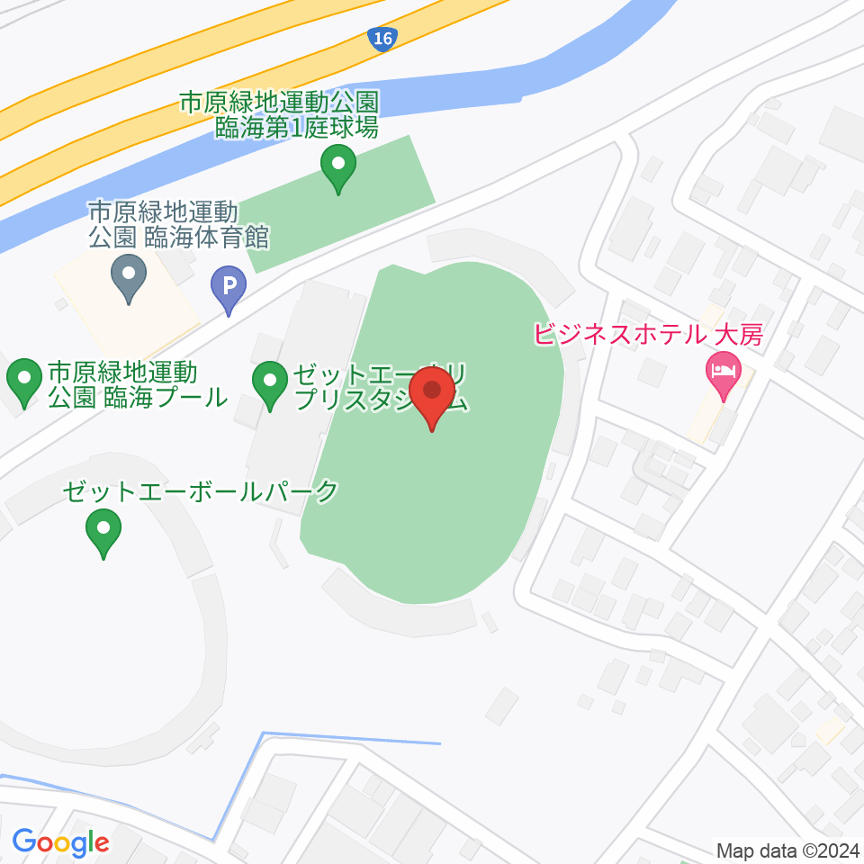 ゼットエーオリプリスタジアム周辺のカフェ一覧地図