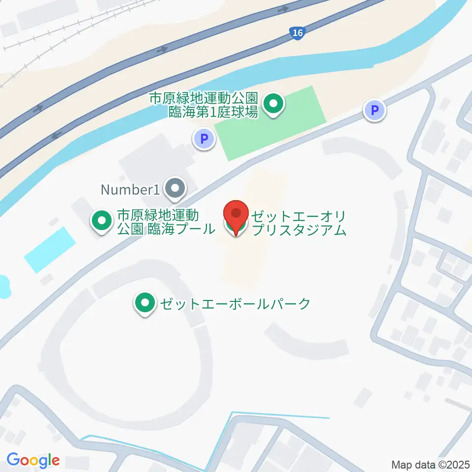 ゼットエーオリプリスタジアム周辺のカフェ一覧地図