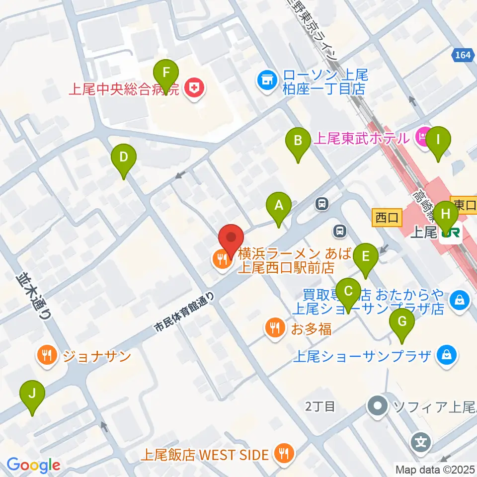 Dover Guitar Shop周辺のカフェ一覧地図