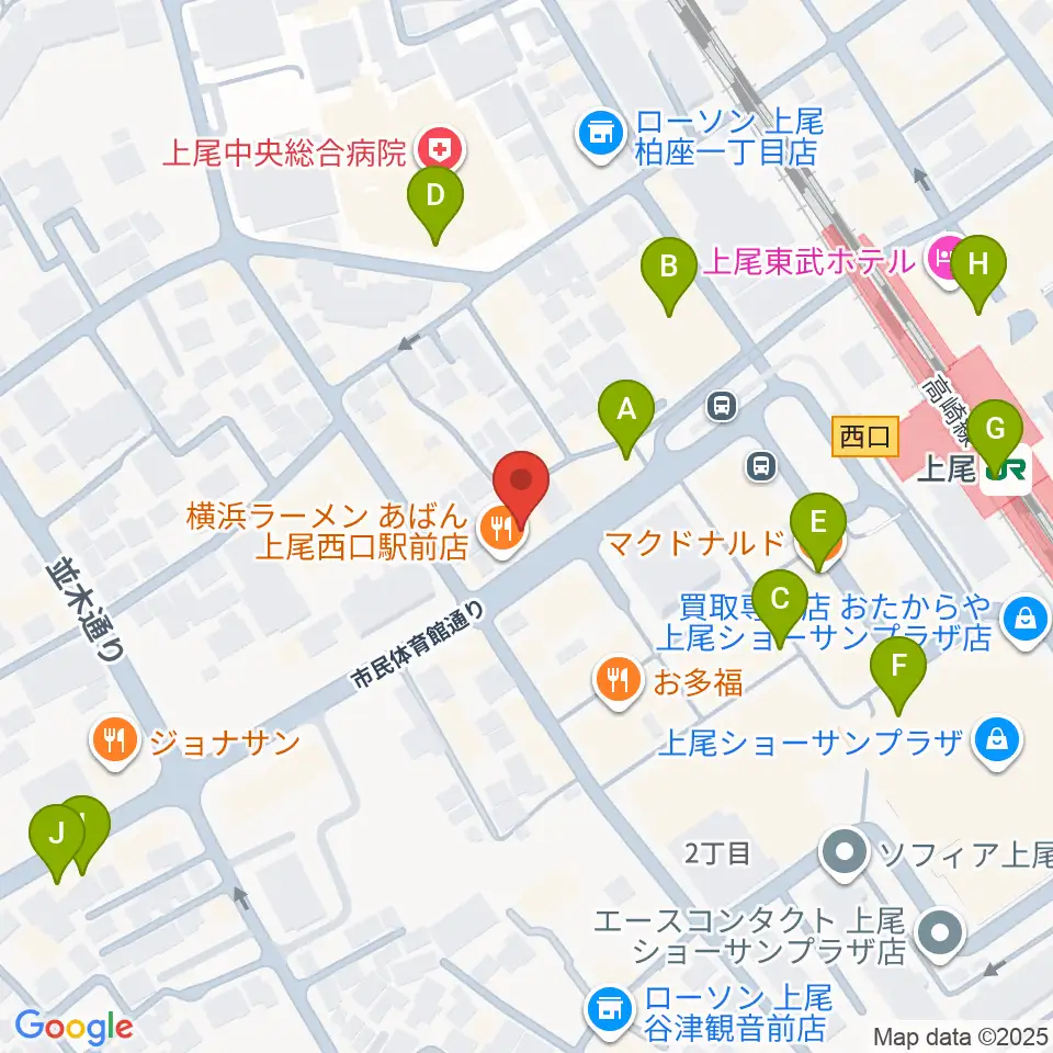 Dover Guitar Shop周辺のカフェ一覧地図
