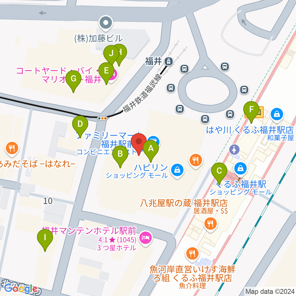 セーレンプラネット周辺のカフェ一覧地図