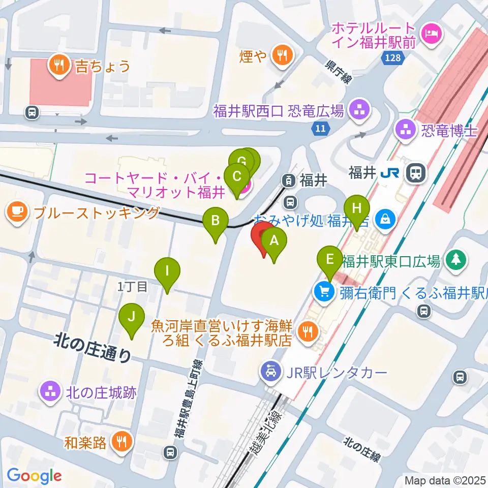 セーレンプラネット周辺のカフェ一覧地図