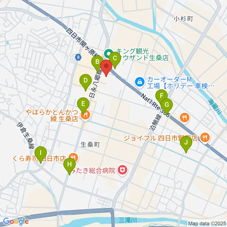 おふろcafé 湯守座周辺のカフェ一覧地図