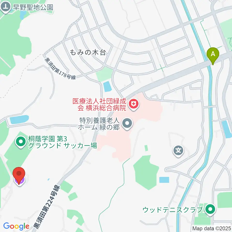 桐蔭学園シンフォニーホール周辺のカフェ一覧地図