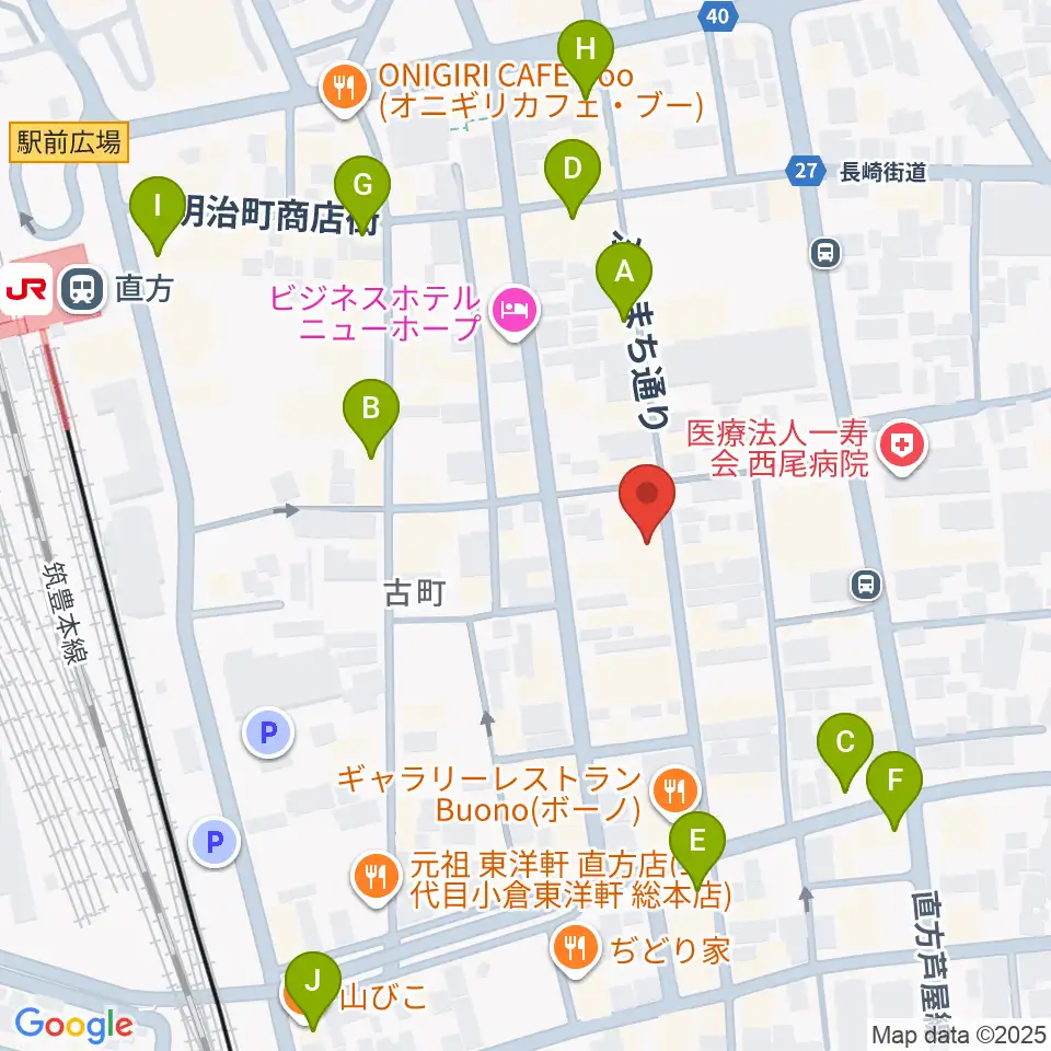 FMちょっくらじお周辺のカフェ一覧地図