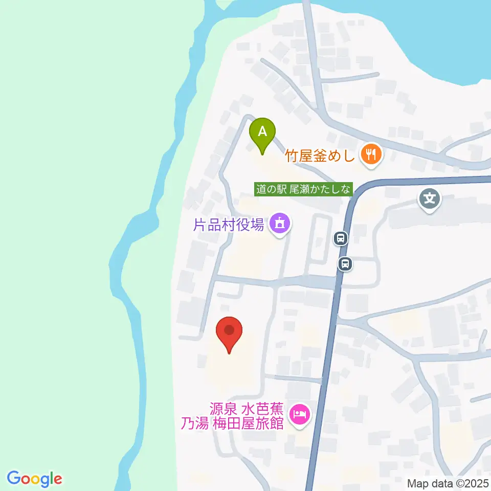 片品村文化センター周辺のカフェ一覧地図