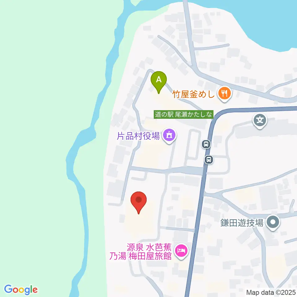 片品村文化センター周辺のカフェ一覧地図