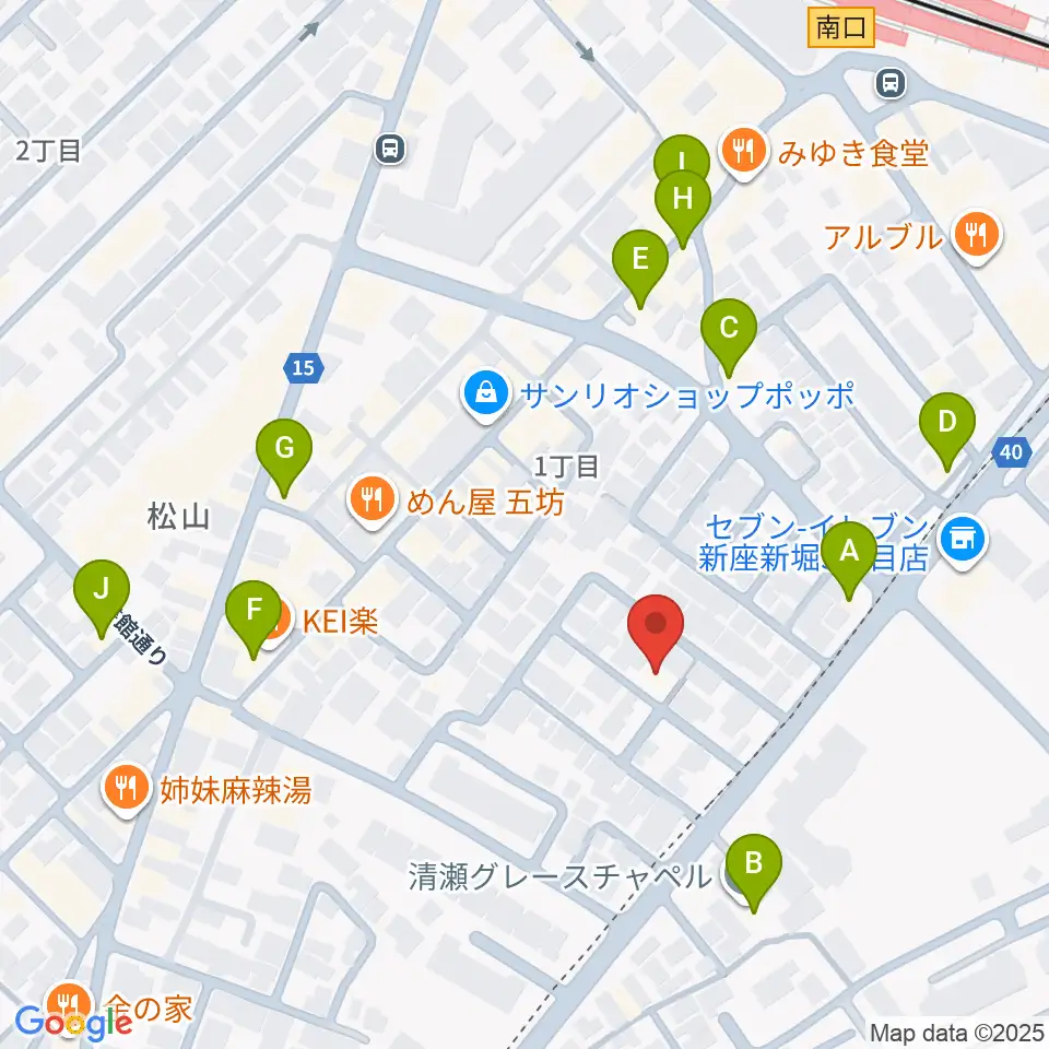 Studio Win周辺のカフェ一覧地図
