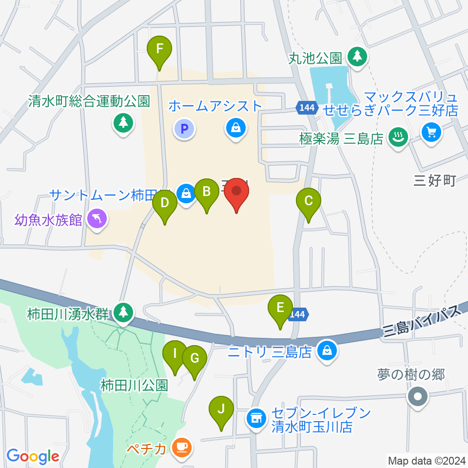 シネプラザサントムーン周辺のカフェ一覧地図