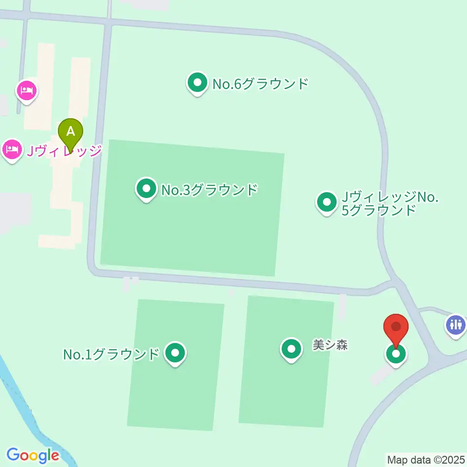 Jヴィレッジ周辺のカフェ一覧地図