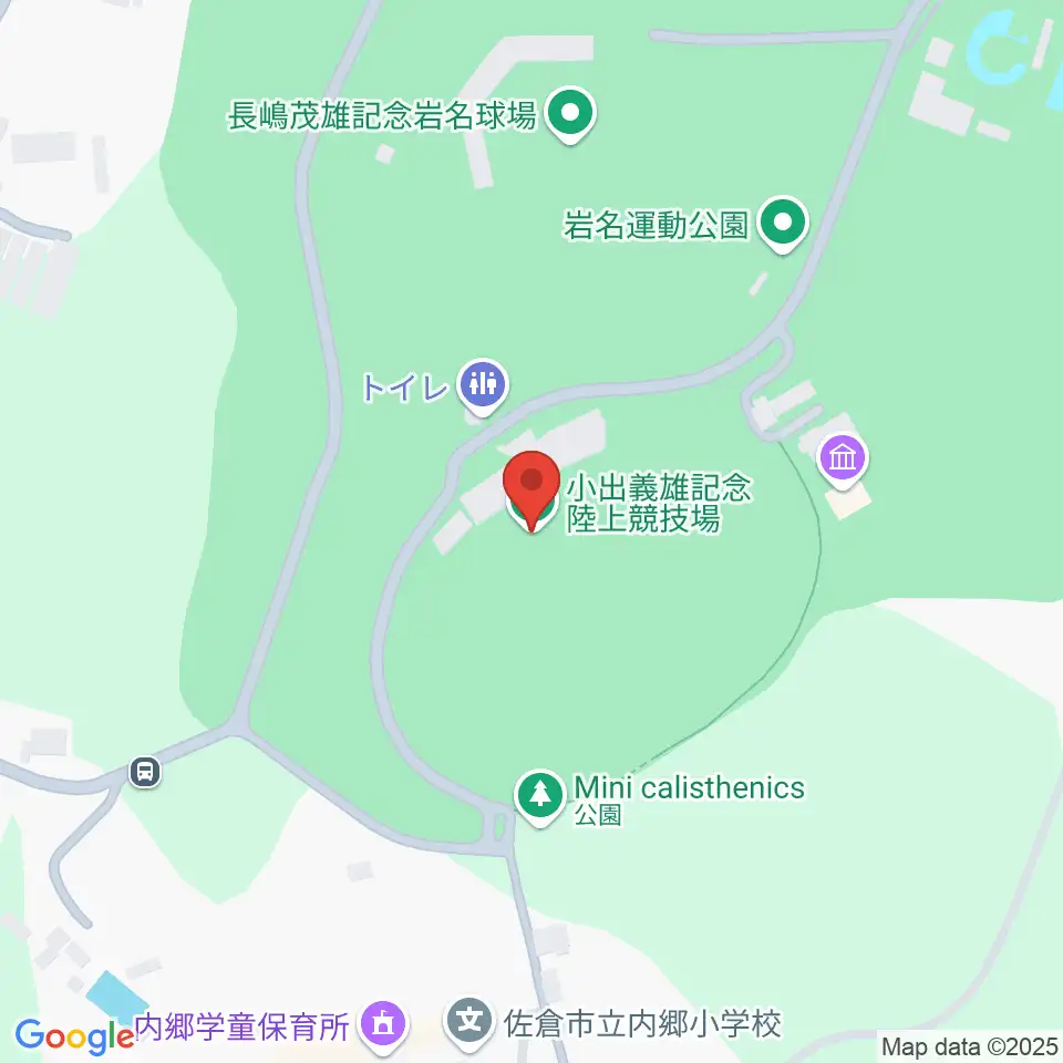 小出義雄記念陸上競技場周辺のカフェ一覧地図