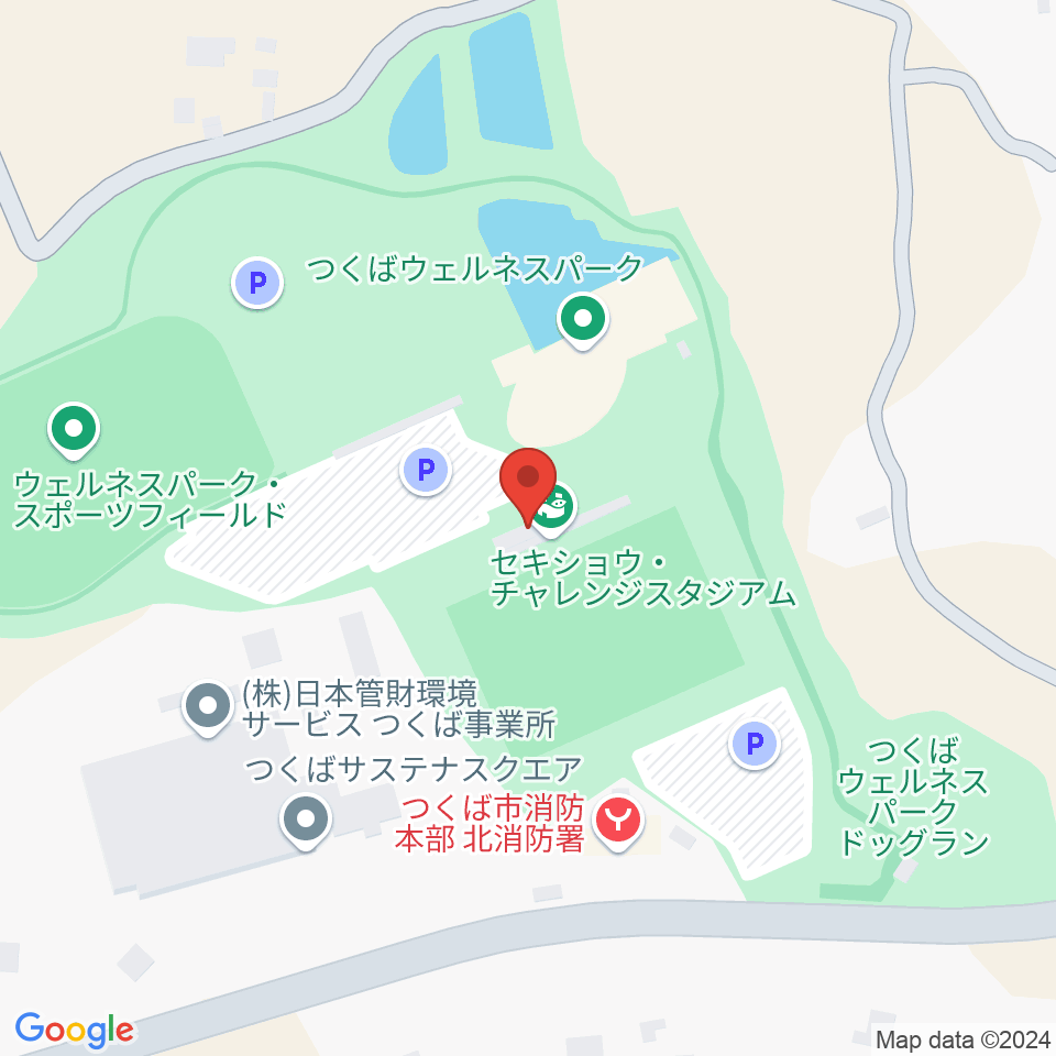 セキショウチャレンジスタジアム周辺のカフェ一覧地図