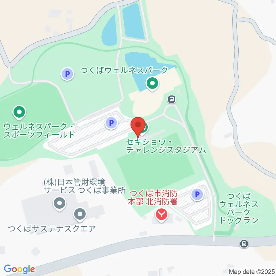 セキショウチャレンジスタジアム周辺のカフェ一覧地図