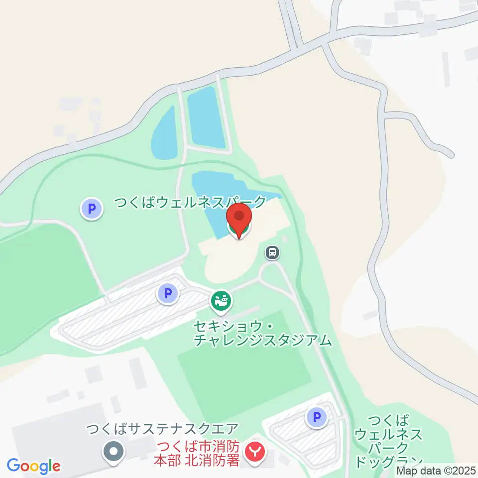 つくばウェルネスパーク・ヘルスプラザ周辺のカフェ一覧地図