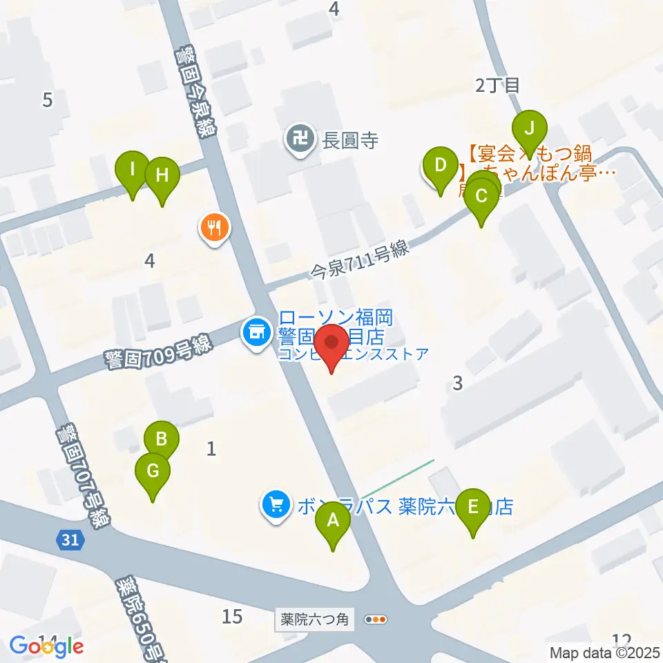 STUDIO GRILL周辺のカフェ一覧地図