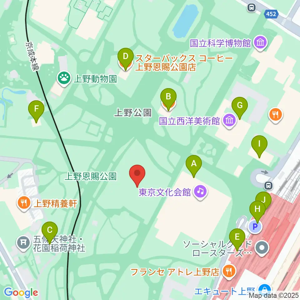 正岡子規記念球場周辺のカフェ一覧地図