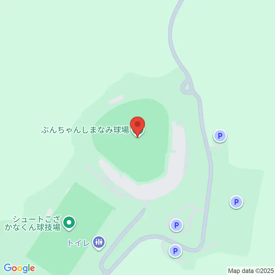 ぶんちゃんしまなみ球場周辺のカフェ一覧地図