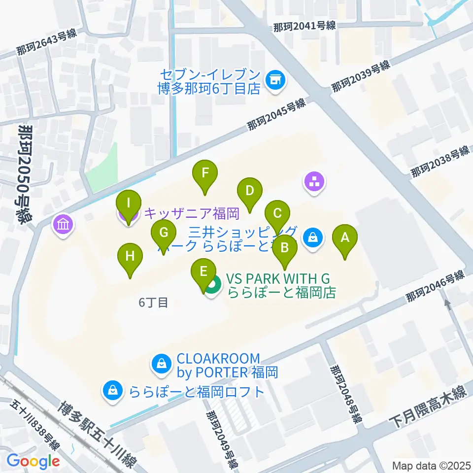 TOHOシネマズららぽーと福岡周辺のカフェ一覧地図
