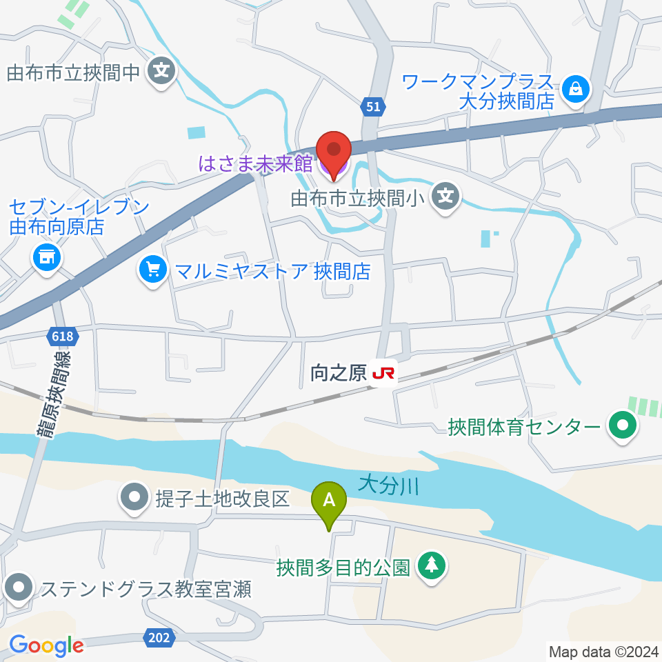 はさま未来館DENKENホール周辺のカフェ一覧地図