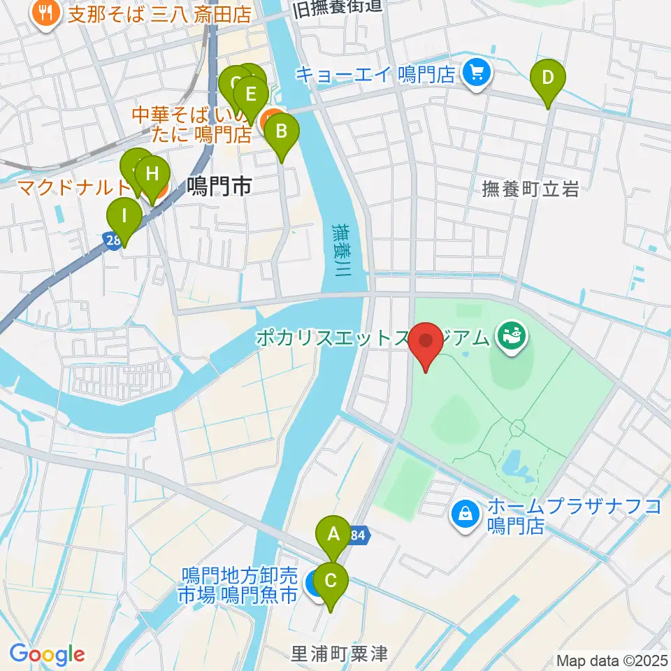 ソイジョイ武道館周辺のカフェ一覧地図