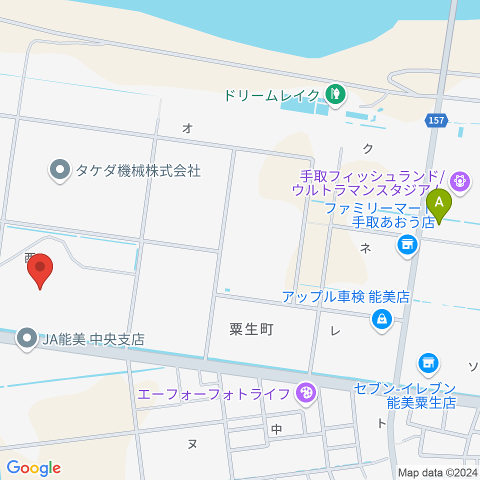 寺井野球場周辺のカフェ一覧地図