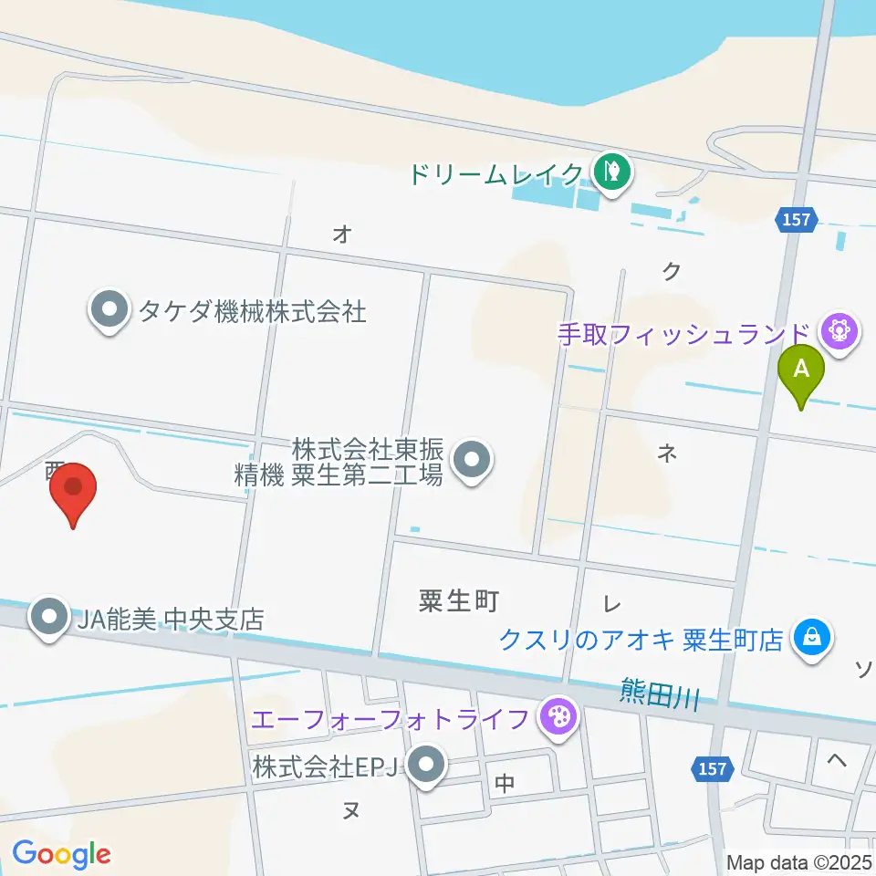 寺井野球場周辺のカフェ一覧地図