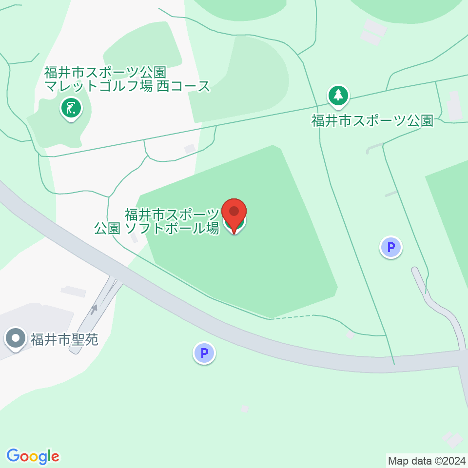 福井市スポーツ公園サッカー・ラグビー場周辺のカフェ一覧地図