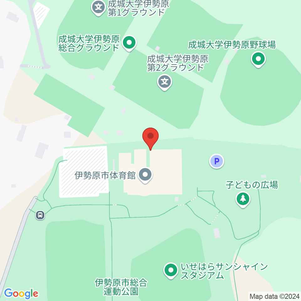 伊勢原市体育館周辺のカフェ一覧地図