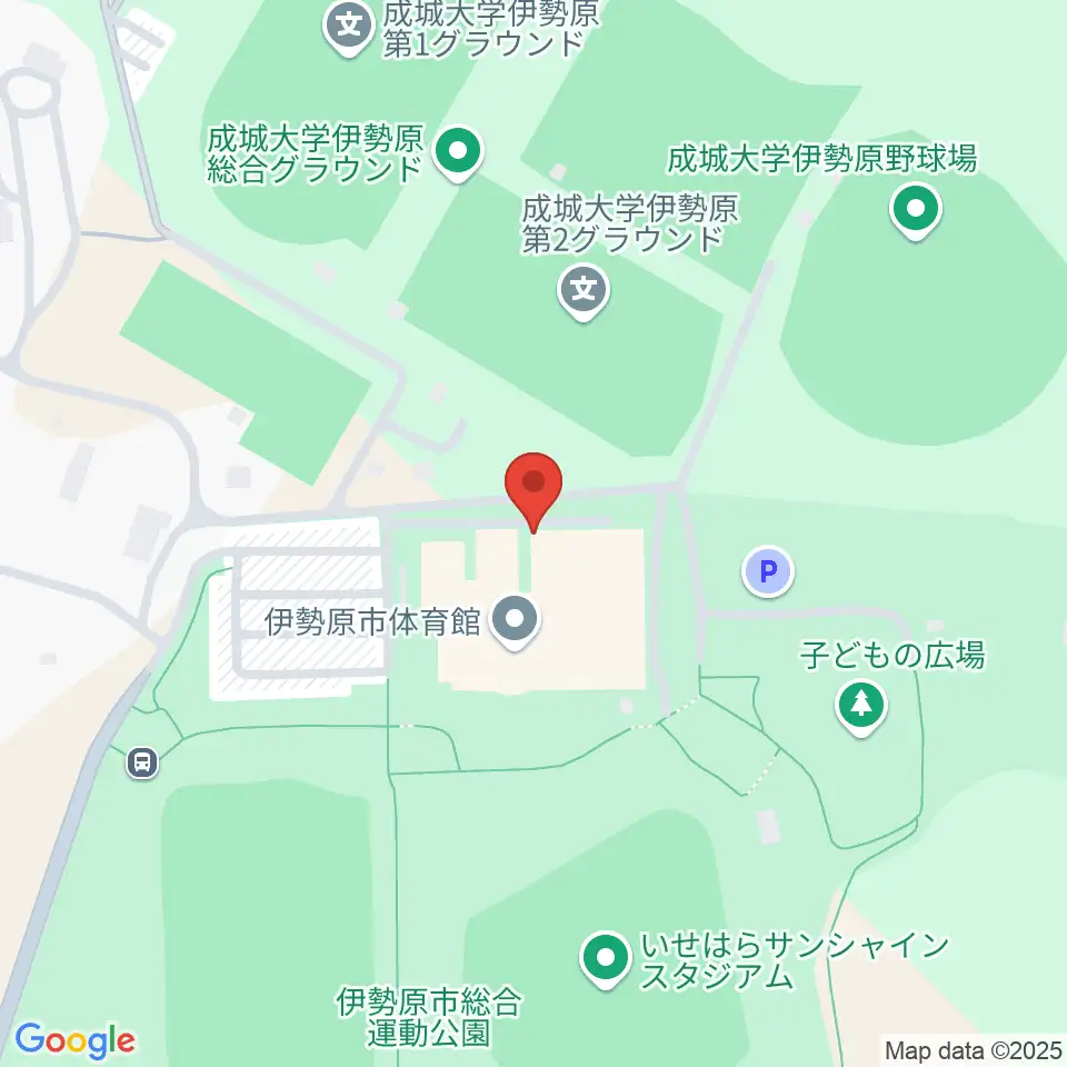 伊勢原市体育館周辺のカフェ一覧地図