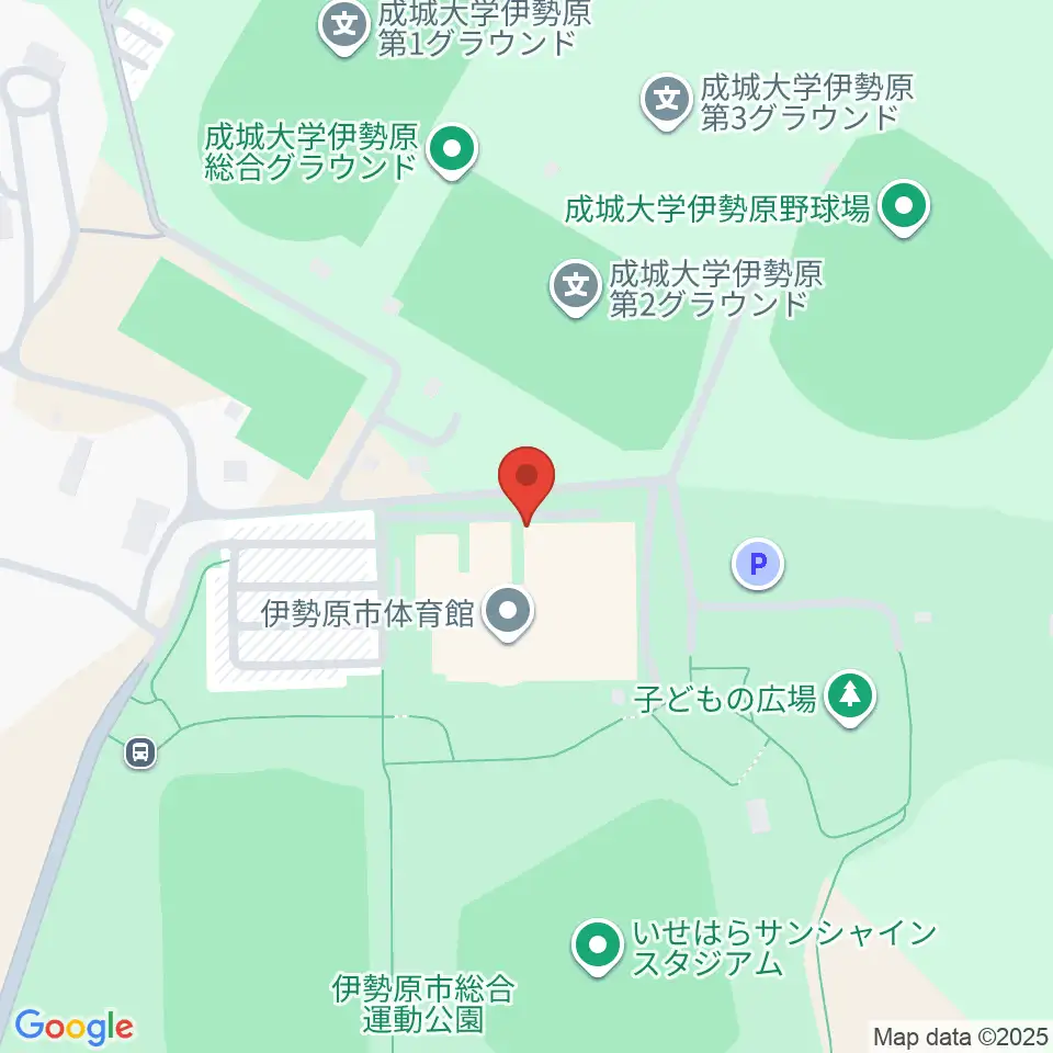 伊勢原市体育館周辺のカフェ一覧地図