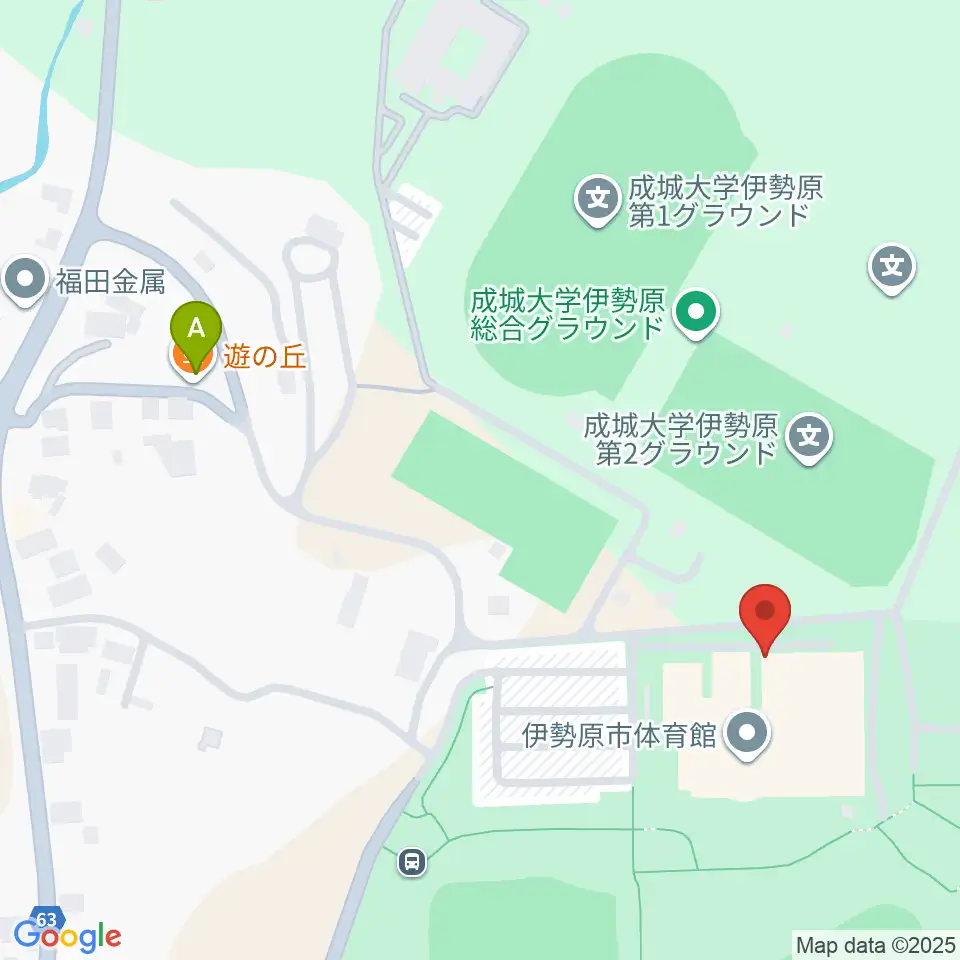 伊勢原市体育館周辺のカフェ一覧地図