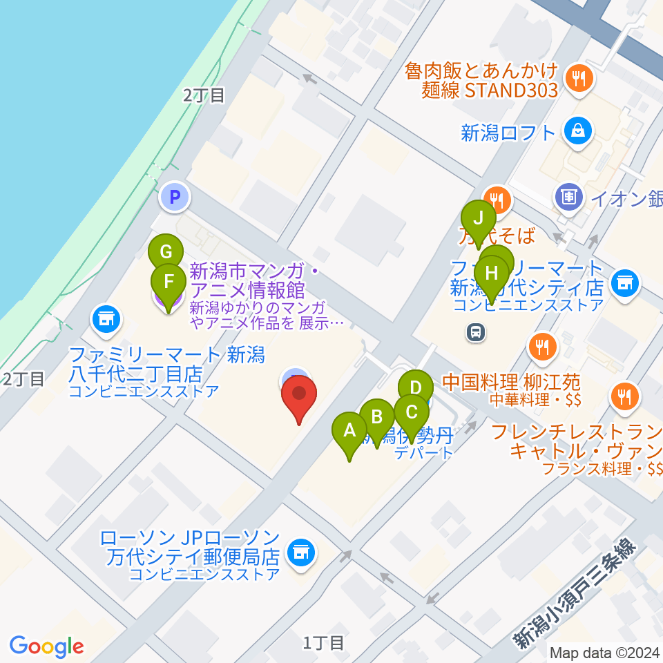 シネ・ウインド周辺のカフェ一覧地図