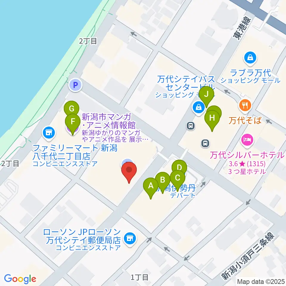 シネ・ウインド周辺のカフェ一覧地図