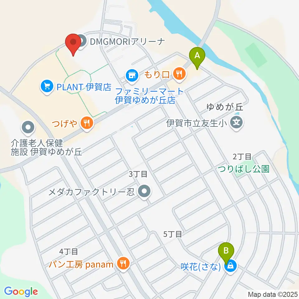 DMGMORIアリーナ周辺のカフェ一覧地図