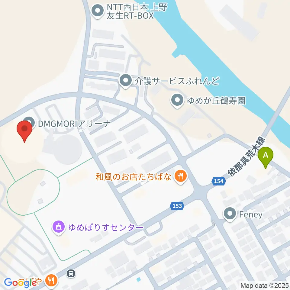 DMGMORIアリーナ周辺のカフェ一覧地図