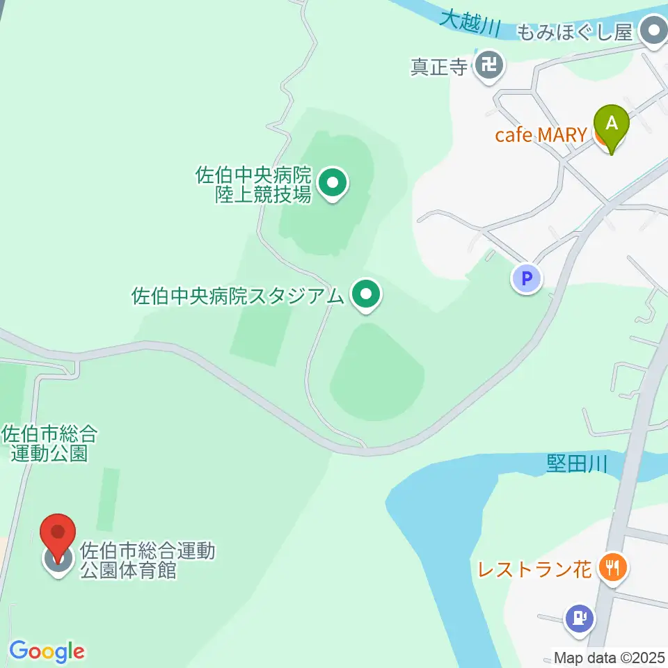 佐伯中央病院アリーナ周辺のカフェ一覧地図