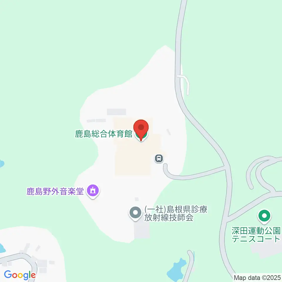 鹿島総合体育館周辺のカフェ一覧地図