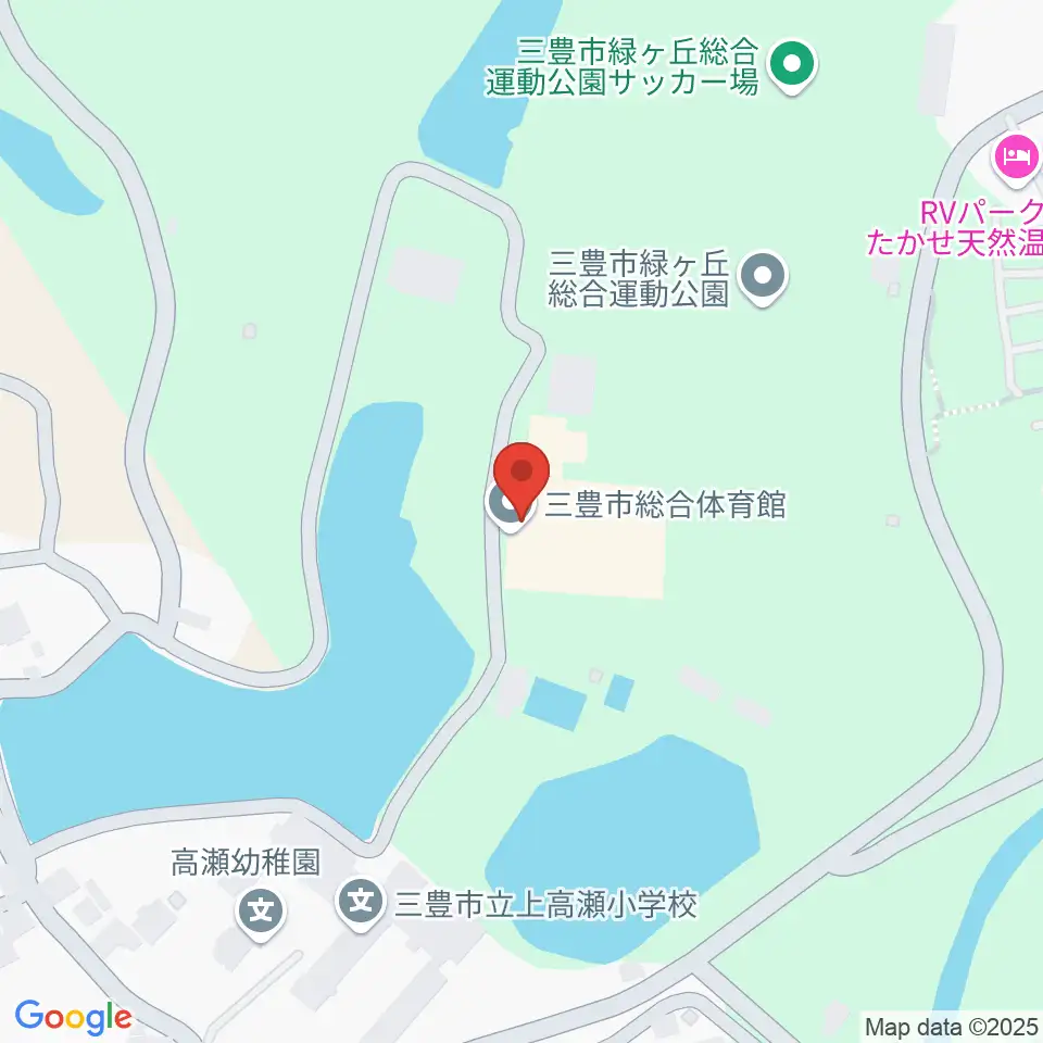 三豊市総合体育館周辺のカフェ一覧地図